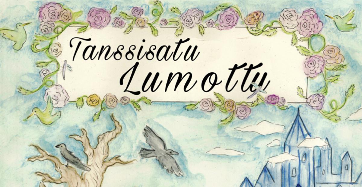 Lumottu-tanssisadun kansikuva