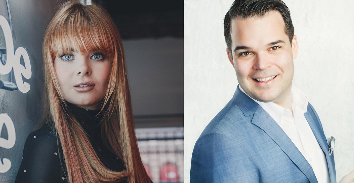 Erika Vikman ja Mikael Konttinen
